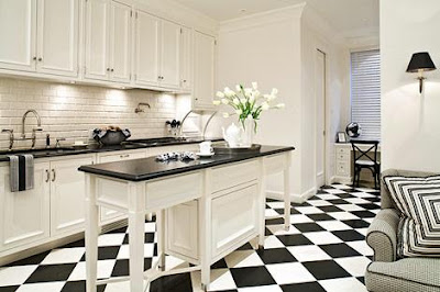 The Black and White Checkered Floor - Lorri Dyner Design