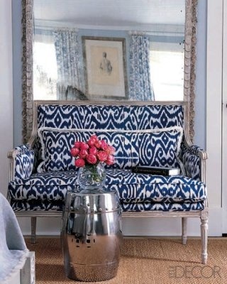 ikat couch