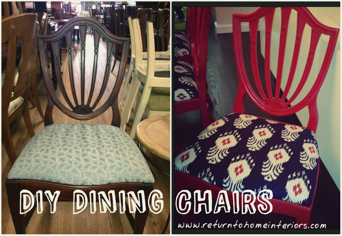 DIY DINING CHAIRS