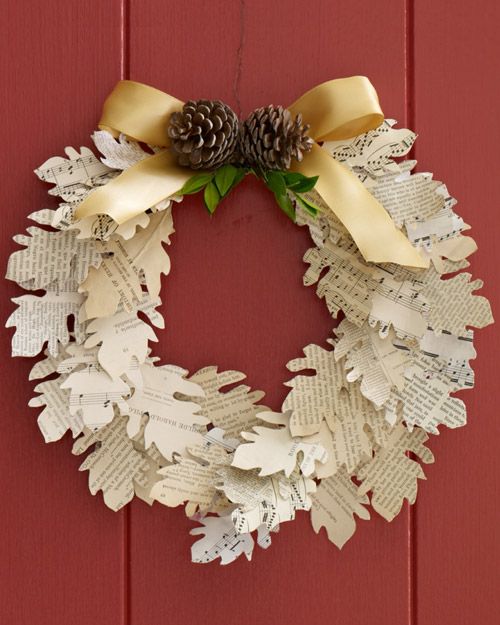 paper wreath