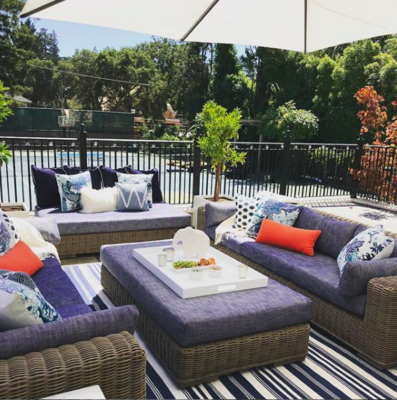 Outdoor Living Room in the Bay Area