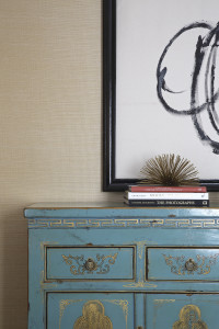 Red & Teal Dining Room