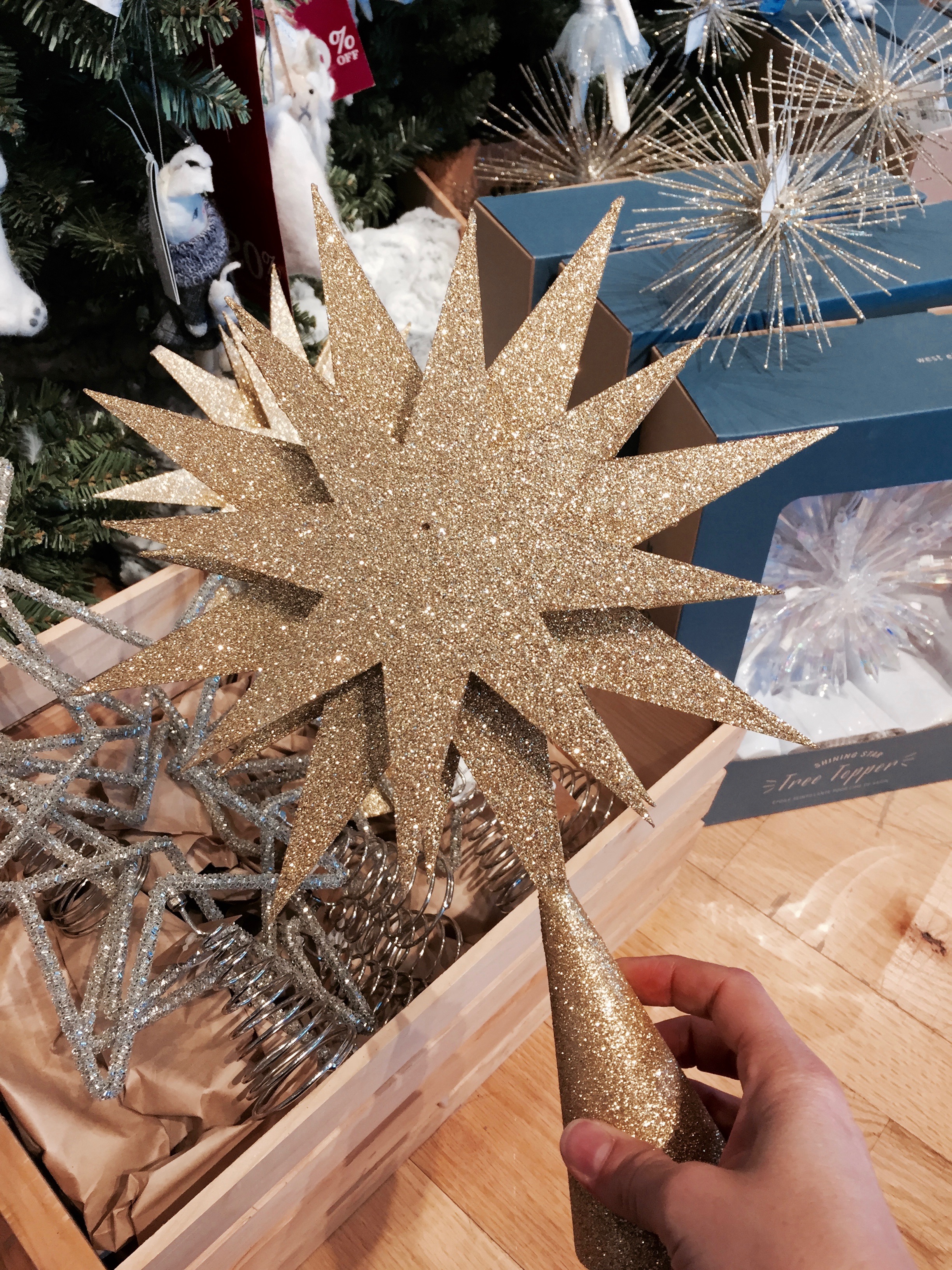 Lorri Dyner west elm tree topper