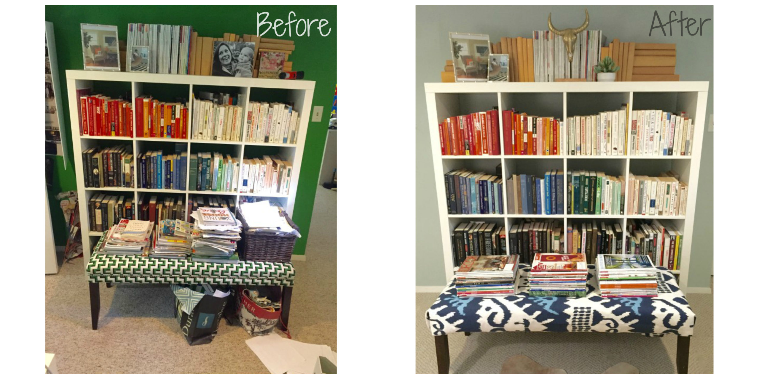 Lorri Dyner Before After Bookshelf Lorri Dyner Design