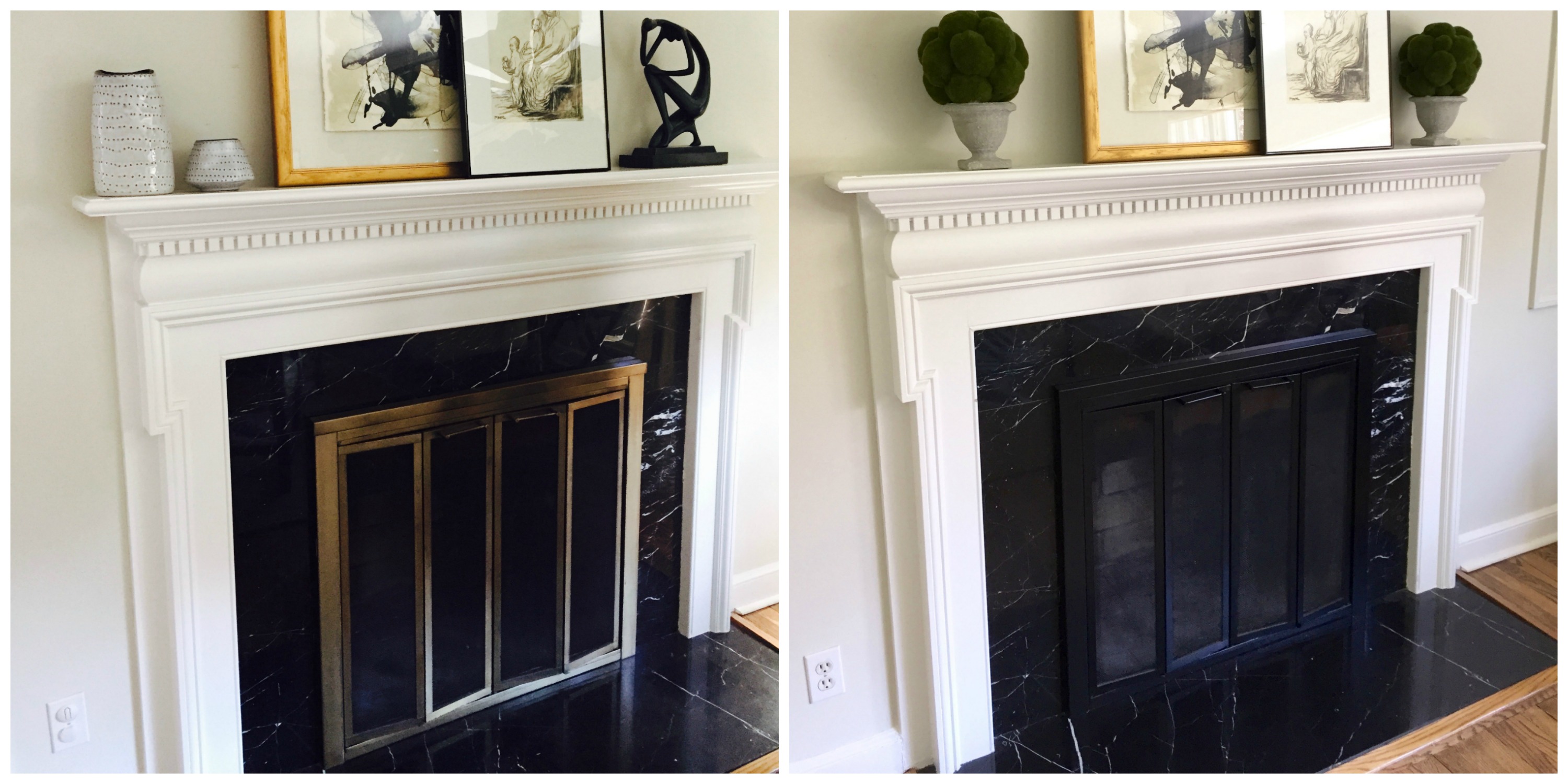 Fireplace Before After 2